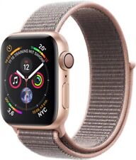APPLE WATCH SERIE 4 GPS CASSA 44mm ALLUMINIO GOLD CON CINTURINO SPORT