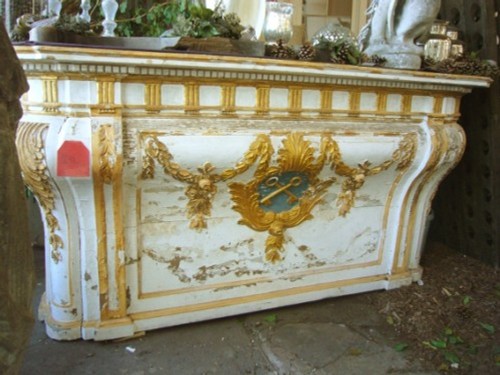Credenza tabernacolo barocco