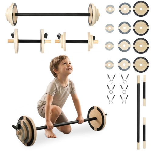 Set bilanciere manubri in - manubri,