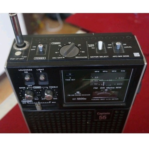 Sony icf 5500m captain - 55, /