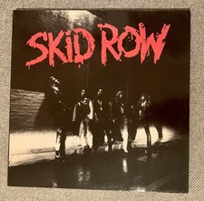 SKID ROW LP VINYL Skid Row Atlantic 781 936-1 First Press 1989