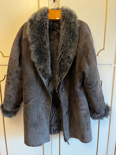 Giaccone parka grigio - giaccone,