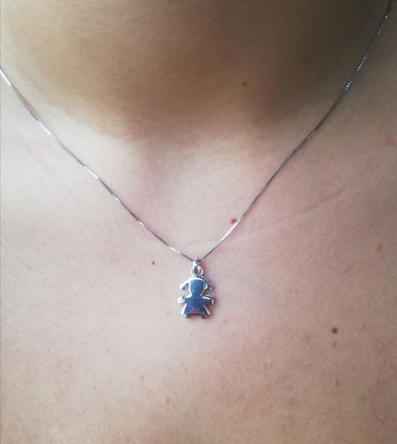 Collana bebe liscia - a,
