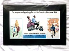 Brochure poster LAMBRETTA 1967