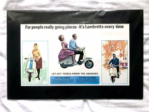 Brochure poster lambretta 1967 - brochure,