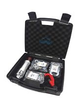 KIT CARTELLATRICE MOD. 562 TUBI INOX FLESSIBILI 1/2" e 3/4" ACQUA CON VALIGETTA