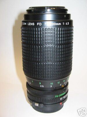 Canon lens 200mm 4 5 - /, 4.5