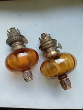Paire anciennes lampes - paire,