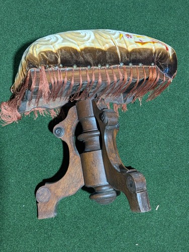 Sgabello antico vittoriano - ,