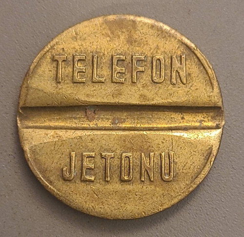 Gettone telefono vintage - , con