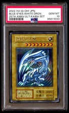 PSA 10 Blu Occhi Bianco Drago Kaiba 25th Anniversario Yu-Gi-Oh