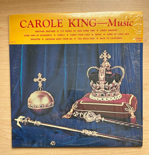 1971 carole king - carole, vinyl