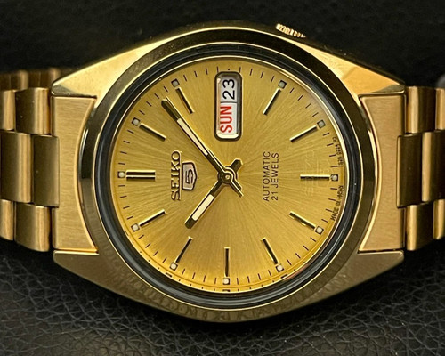 Orologio watch seiko gold - seiko, 5