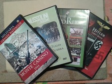 DVD LOTTO 4 DOCUMENTARI STORICI SECONDA GUERRA MONDIALE VEDERE LA DESCRIZIONE
