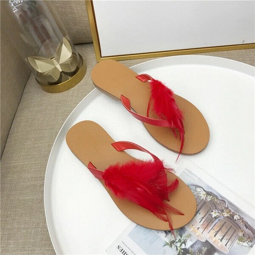 Sandali eleganti basse rosso