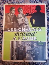 Affiche 1960 LES CHACALS