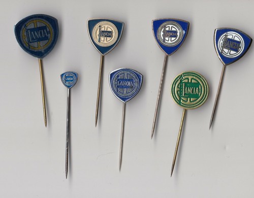 Vintage modern lancia pin - lancia,