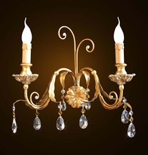 Applique classico in legno e
