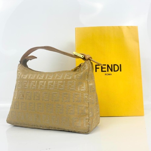 Fendi zucchino beige porta - zucchino,