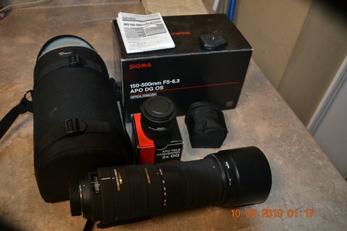 Sigma 150 500mm 6 - 150-500mm, 1:5-6.3