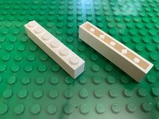 Lego 1x6 bianco white - -,