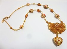 Collana Donna Angela Antica Murrina  Vetro di Murano Made in Italia Art v924
