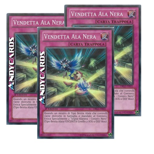 Vendetta ala nera black - ala, 3x