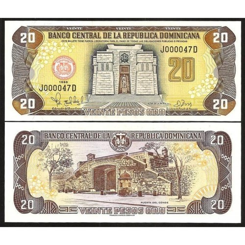 Dominican republic pesos - 20,