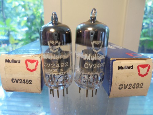 Mullard cv2492 e88cc coppia - mullard,