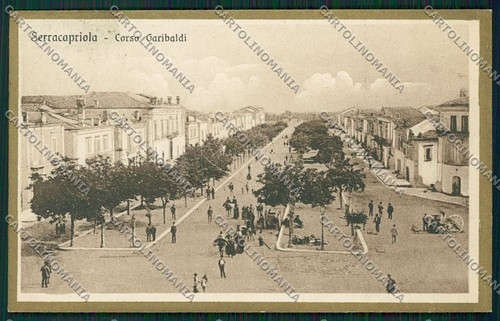 Foggia serracapriola cartolina - foggia,