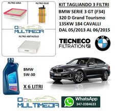 KIT TAGLIANDO 3 FILTRI OLIO