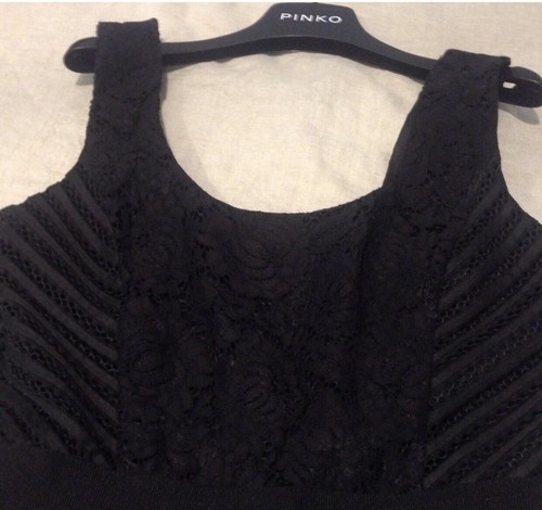 Vestito nero pinko originale - vestito,
