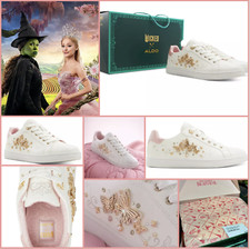 WICKED Good Witch Glinda ALDO x DTF Designer Butterfly Sneaker Wizard OZ (W-7.5)