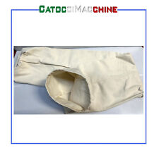 MANICA FILTRANTE IN COTONE Ø 200 X 1500 MM PER ASPIRATORE TRUCIOLI E POLVERE