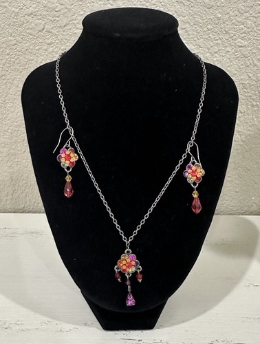 Collana orecchini michal - collana,