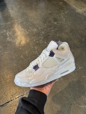 Jordan 4 sneakers uomo viola