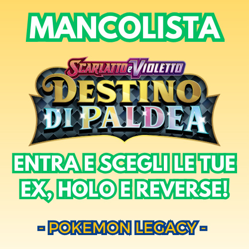 Mancolista pokemon destino - destino, di