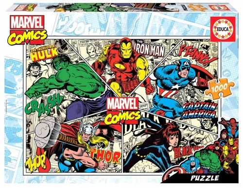Puzzle educa marvel comics - educa,