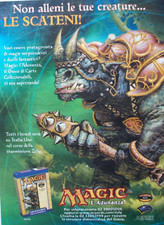 Pubblicità Advertising Italia Clipping 2000 MAGIC L'ADUNANZA Carte Cards