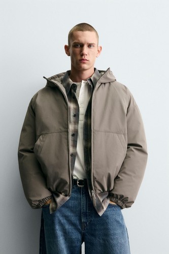 Giacca trapuntata tecnica zara - giacca,