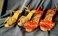 M VINTAGE 1950S SANDAL SHOES