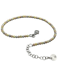 BRACCIALE PALLINATO ARGENTO