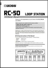 Boss RC-50 Loop Station