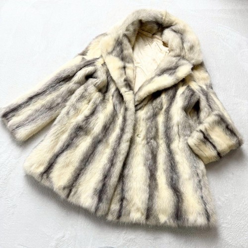 Raro cappotto pelliccia visone