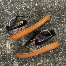 Nike Air Force 1 Low x Realtree Camo Uomo Taglia 10.5 AF1 Edizione Limitata RARO