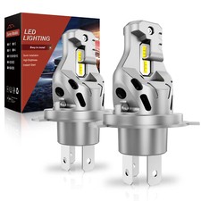 AUXIRACER H4 LED Lampadina Per Fari Auto 6000K Abbaglianti Anabbaglianti CANBUS