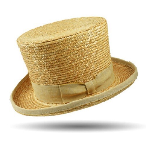 Cappello cilindro 100 - 100%, paglia