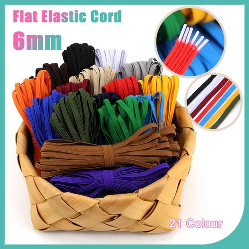 Cordoncino elastico piatto