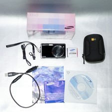 Samsung ST500 Selfie display frontale 12 MP 3x zoom nero fotocamera digitale come nuovo in scatola