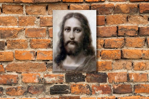 Quadro vero volto - vero, gesù